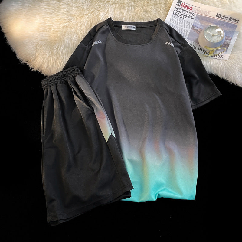 Sports Suit Men's Running Fitness Clothes