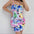 Ladies' Music Festival Party Style Dress Colorful Butterfly Sexy Strap Dress
