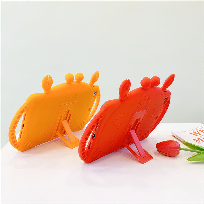 Apple Ipad Protective Case Stand Air34 Tablet Mini5 Silicone Pro11-inch Drop-resistant Soft Case