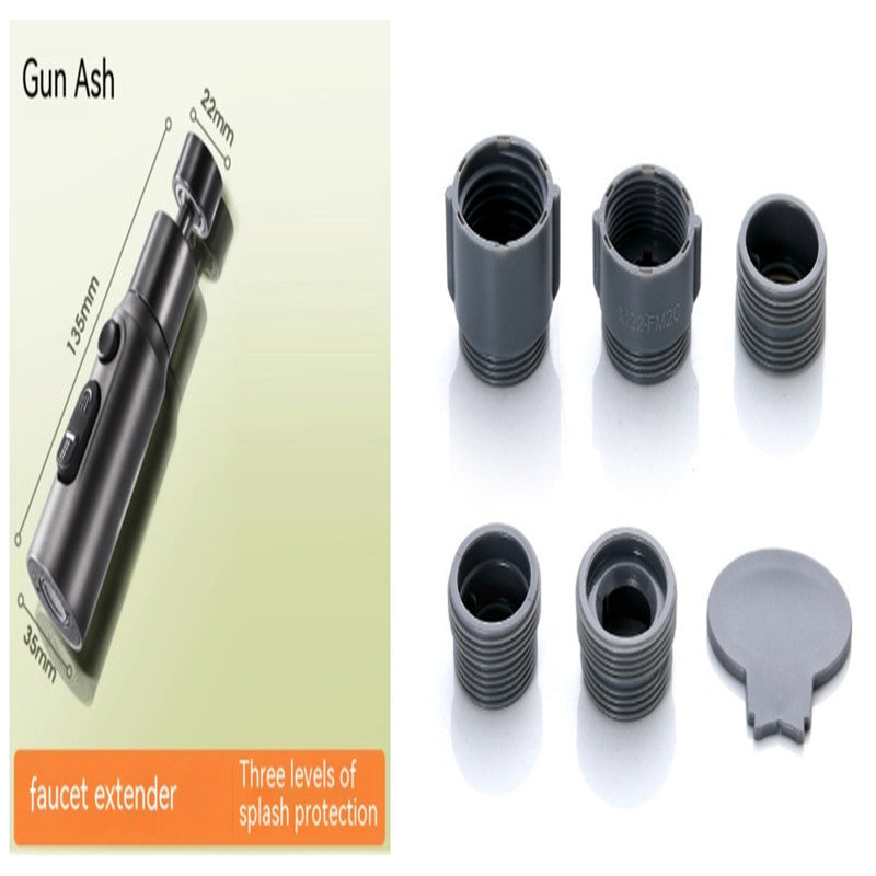 Kitchen Faucet Anti-splash Head Universal Rotating Supercharged Three-gear