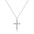 Rotatable Cross Crown Necklace