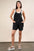 VERY J Plus Size Mineral Washed Sleeveless Knit Romper