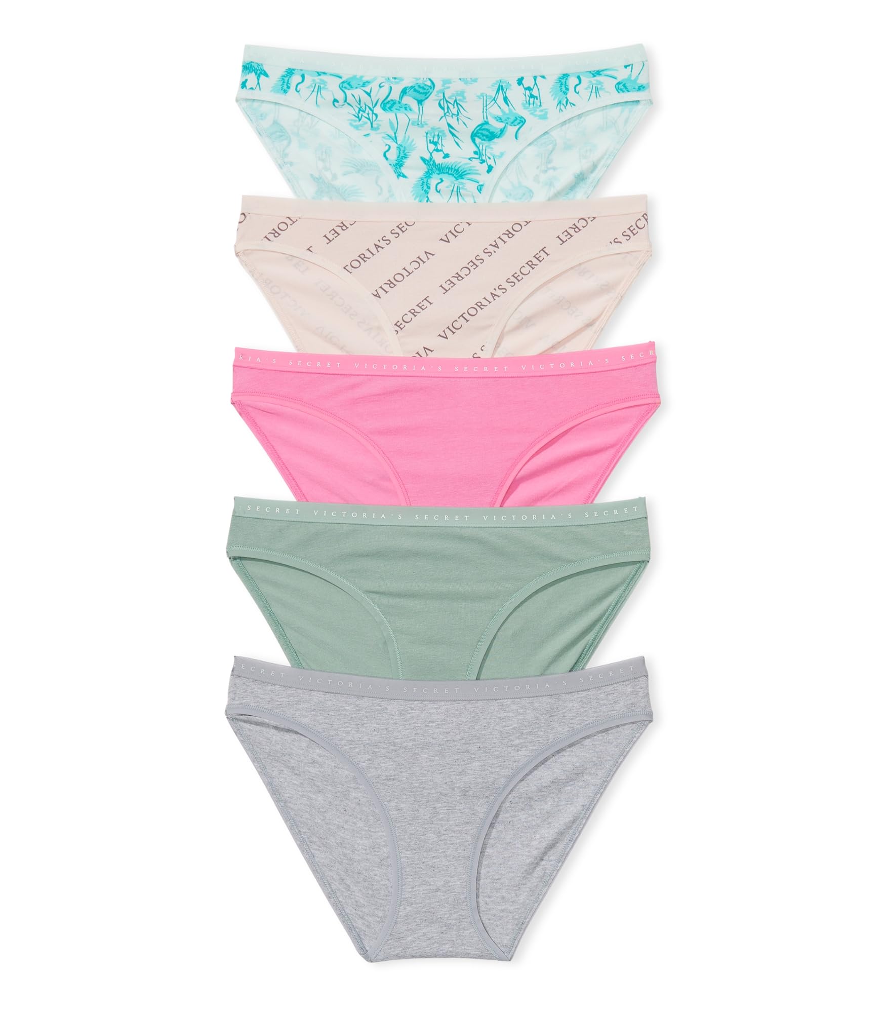 Victoria's Secret 7-Pack Stretch Cotton Bikini Panties