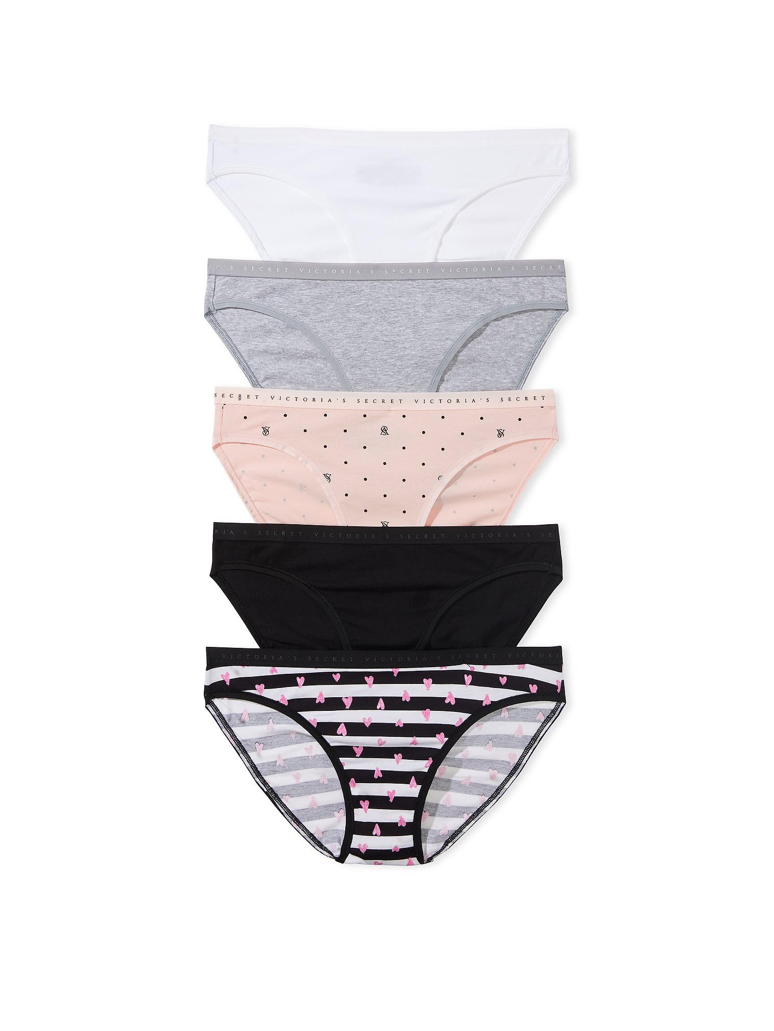 Victoria's Secret 7-Pack Stretch Cotton Bikini Panties