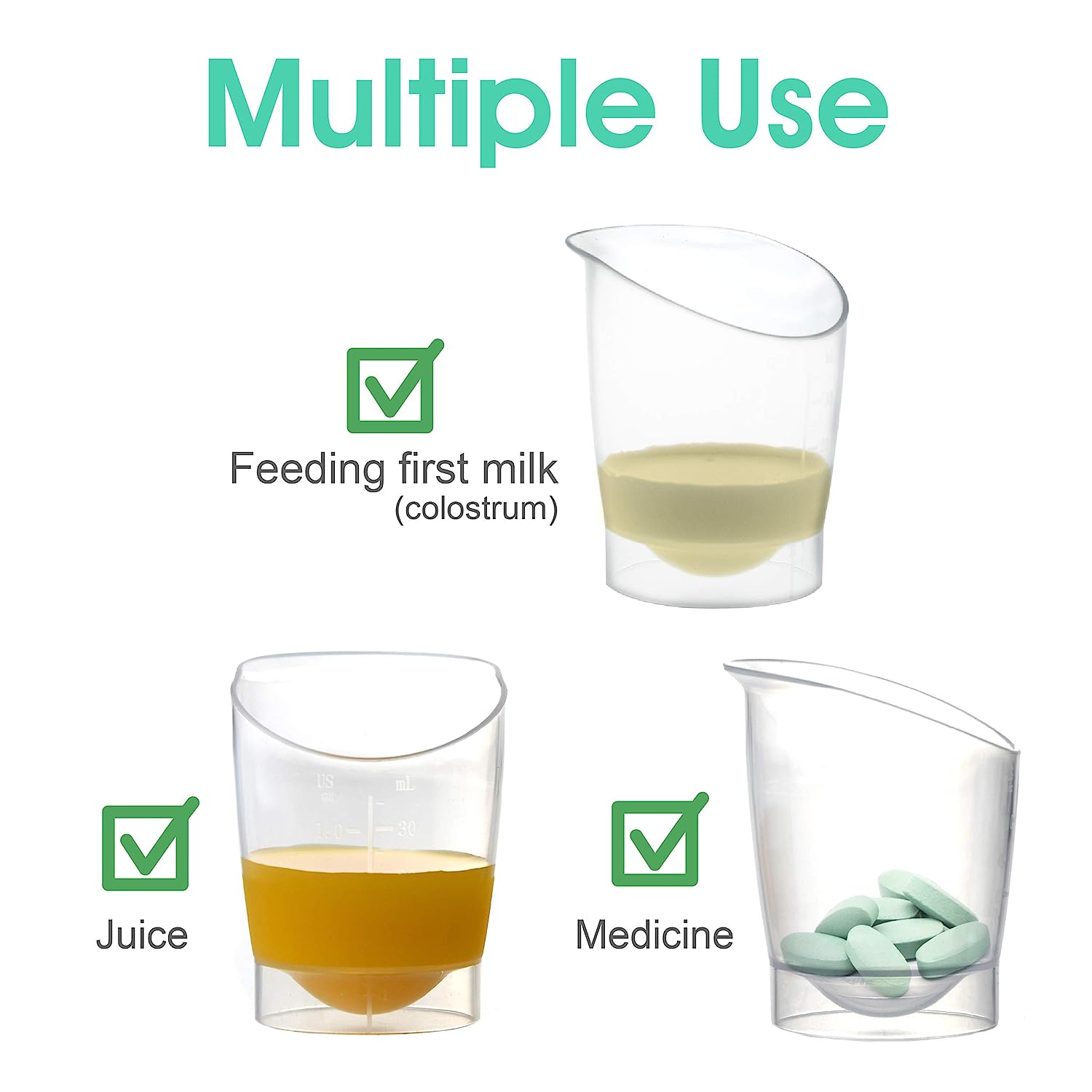 Infant Feeding Cup-30mL 4pk