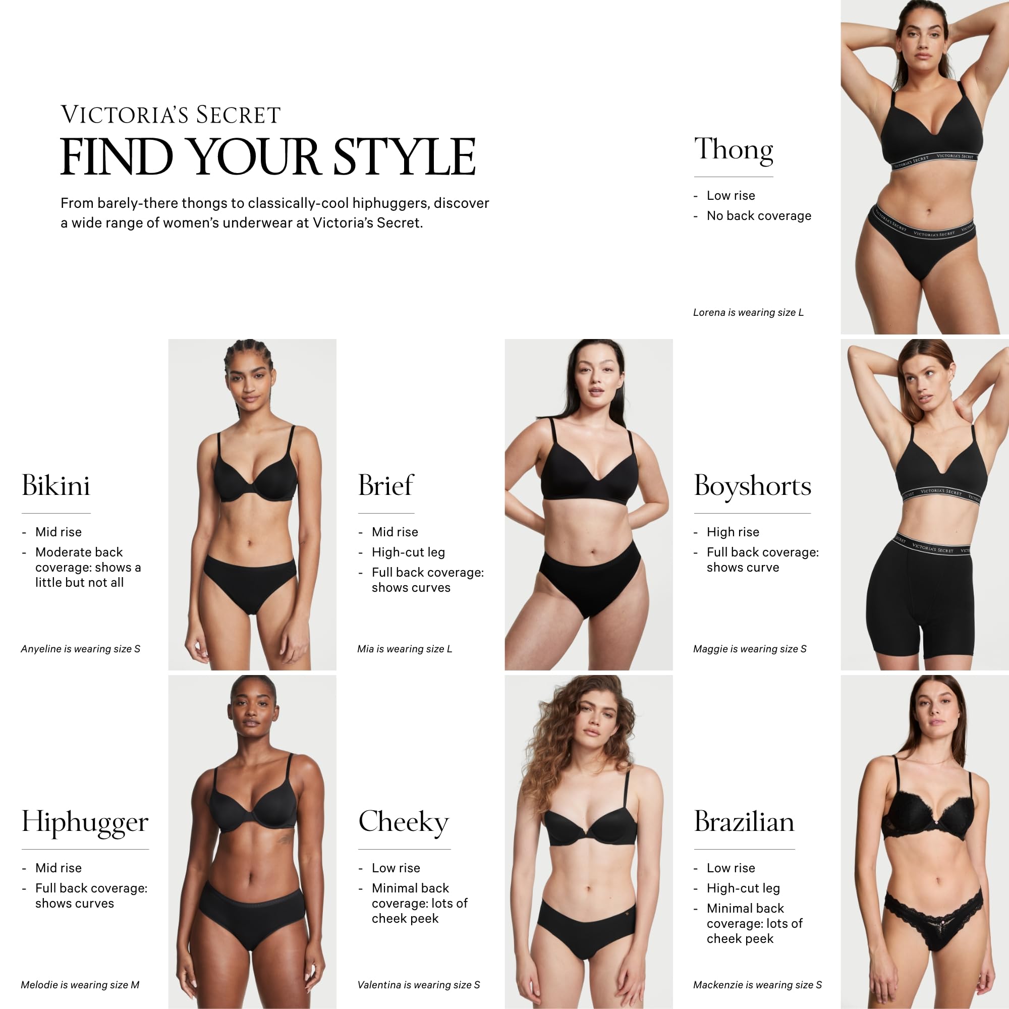 Victoria's Secret Lace Cheeky Panty Pack, Cheeky Panties for Women, Lace Panties, Hipster Panties, Ladies Underwear, Neutral Mix (M)