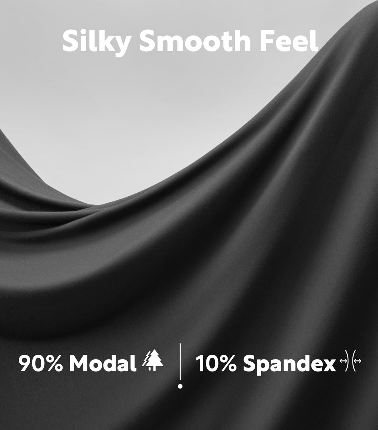 DAVID ARCHY Men's Underwear Ultra Soft Modal Dual Pouch Briefs Support Comfortable lightweight Briefs for Men 4 or 7 Pack