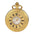 Quartz Pocket Watch Retro Roman Style Hollow-out