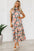 Clementine Floral Print Ruffled Maxi Dress