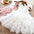 Autumn And Winter Explosions Hollow Children's Skirt Lace Long-sleeved Girls White Princess Dress Irregular Dress