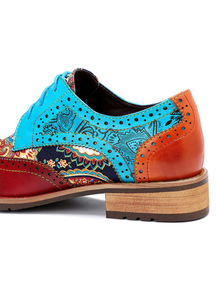 Bohemian Handmade Brogue Shoes