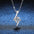 S925 Sterling Silver Moissanite Necklace Clavicle Chain