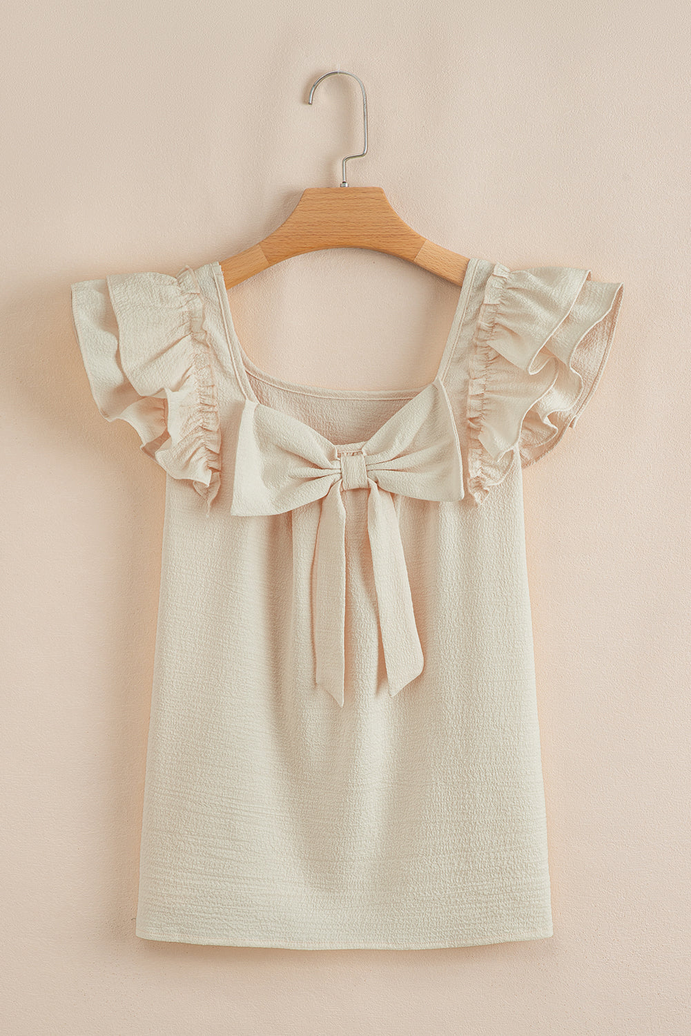 Katelyn Textured Bow Knot Blouse