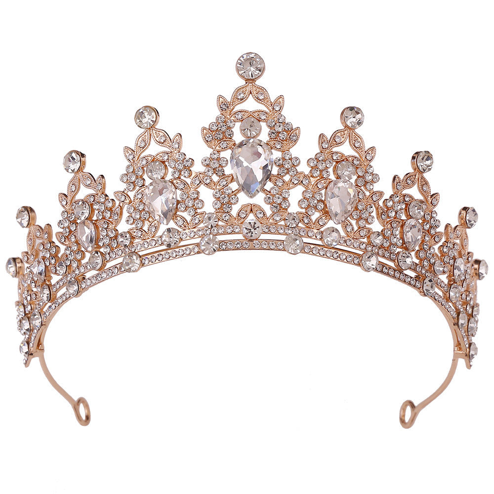 Bride Princess Crown Wedding Dress Accessories