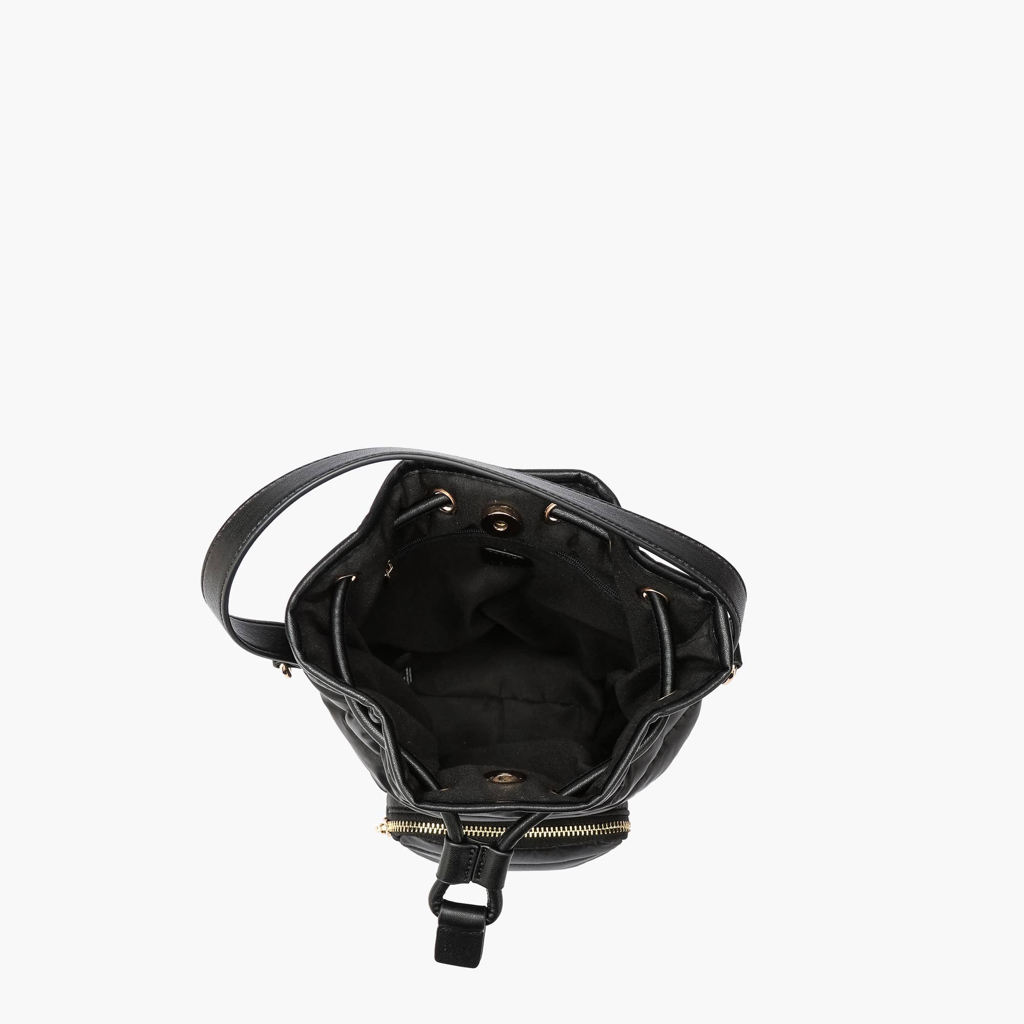 Lucky Puffer Mini Gift Bucket Crossbody Bag