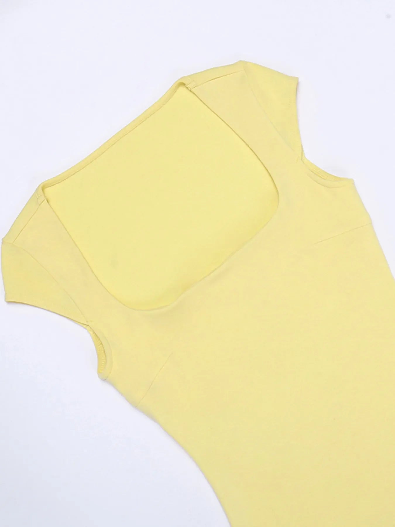 Bodycon Square Neck Mini Dress