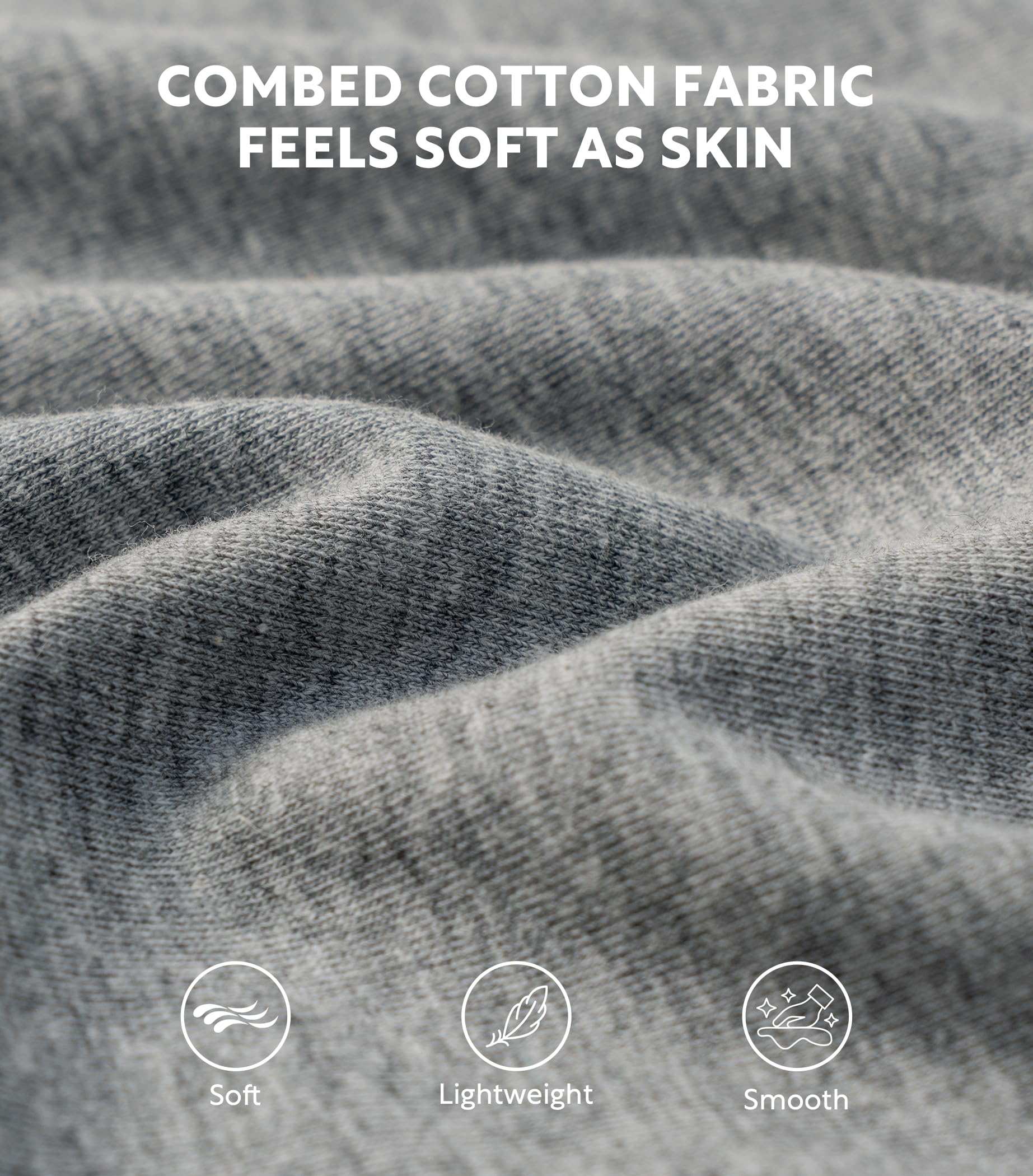 DAVID ARCHY Men's Pajama Pants Cotton Bottoms Soft Lightweight Loungewear with Drawstring and Pockets 2 Pack