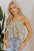 Kaiya Floral Spaghetti Strap Ruffle Summer Tank Top