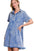 Zenana Tencel Mineral Washed Collared Shirts Dress