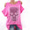 Women Short Sleeve Skull Tops