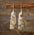 Bohemian Emperor Stone Geometric Pendant Earrings
