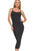 Zenana Ribbed Bodycon Midi Dress