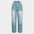 New Jeans Loose Leisure All-matching Simple And Thin Half-length Pants Straight-leg Pants Women