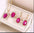 The Crystal Set Necklace Earring Ring Three-piece Set
