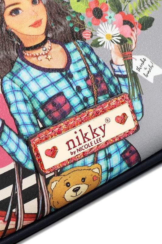 Nicole Lee USA Crescent Shaped Crossbody Bag