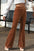 Charli High Waist Flare Corduroy Pants