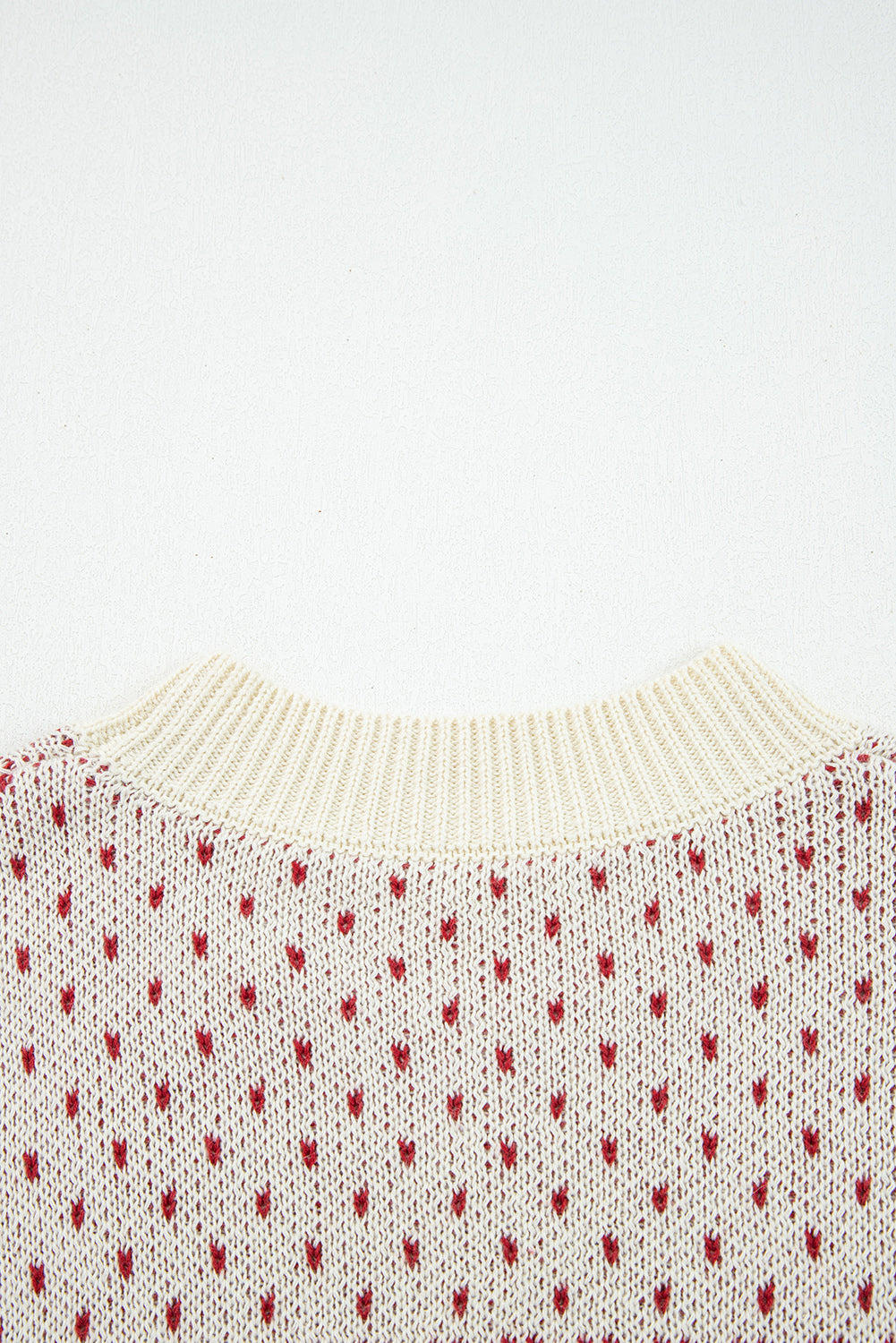 Kinley Pattern Lantern Sleeve Sweater