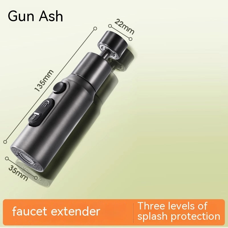 Kitchen Faucet Anti-splash Head Universal Rotating Supercharged Three-gear