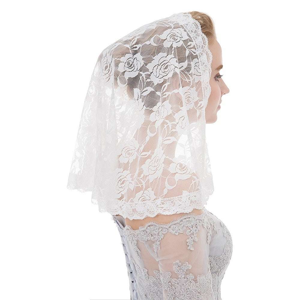 Bridal Lace Muslim Kerchief Veil