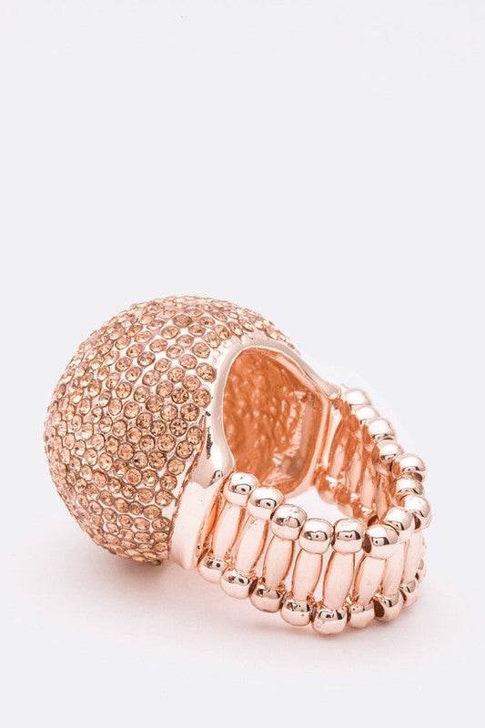 Crystal Ball Stretch Ring