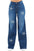 Star Rhinestones Wide Leg Jean