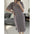 Comfortable Nightdress Women's Short Sleeve Floral Slimming Dress