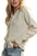 ADORA Hoodie Relaxed Fit  Ribbed Cuffs Sweater Cardigan