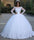 Cross-border Source White Vintage Lace Applique Wedding Dress