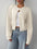 Chic Long Sleeved Knitted Cardigan Fashion Slim Solid Color Short Sweater For Women Clothing