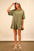 VERY J Mineral Washed Oversized Knit Comfy Romper