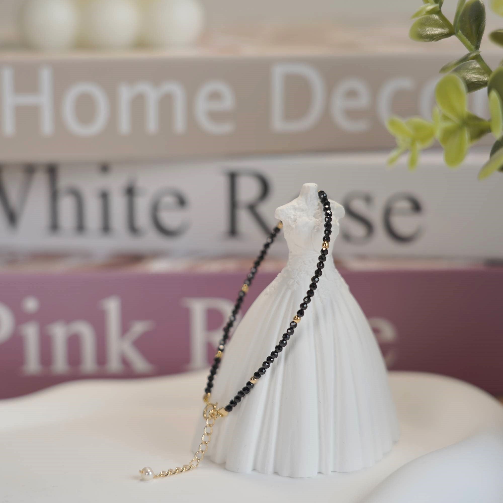 Natural Pearl Bead S925 Silver Bracelet | Natural Gemstone Bead Bracelet | Garnet Black Spinel Amythest Beaded Bracelet