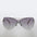 Curved Mono Lens Vintage Sunglasses - Pilar