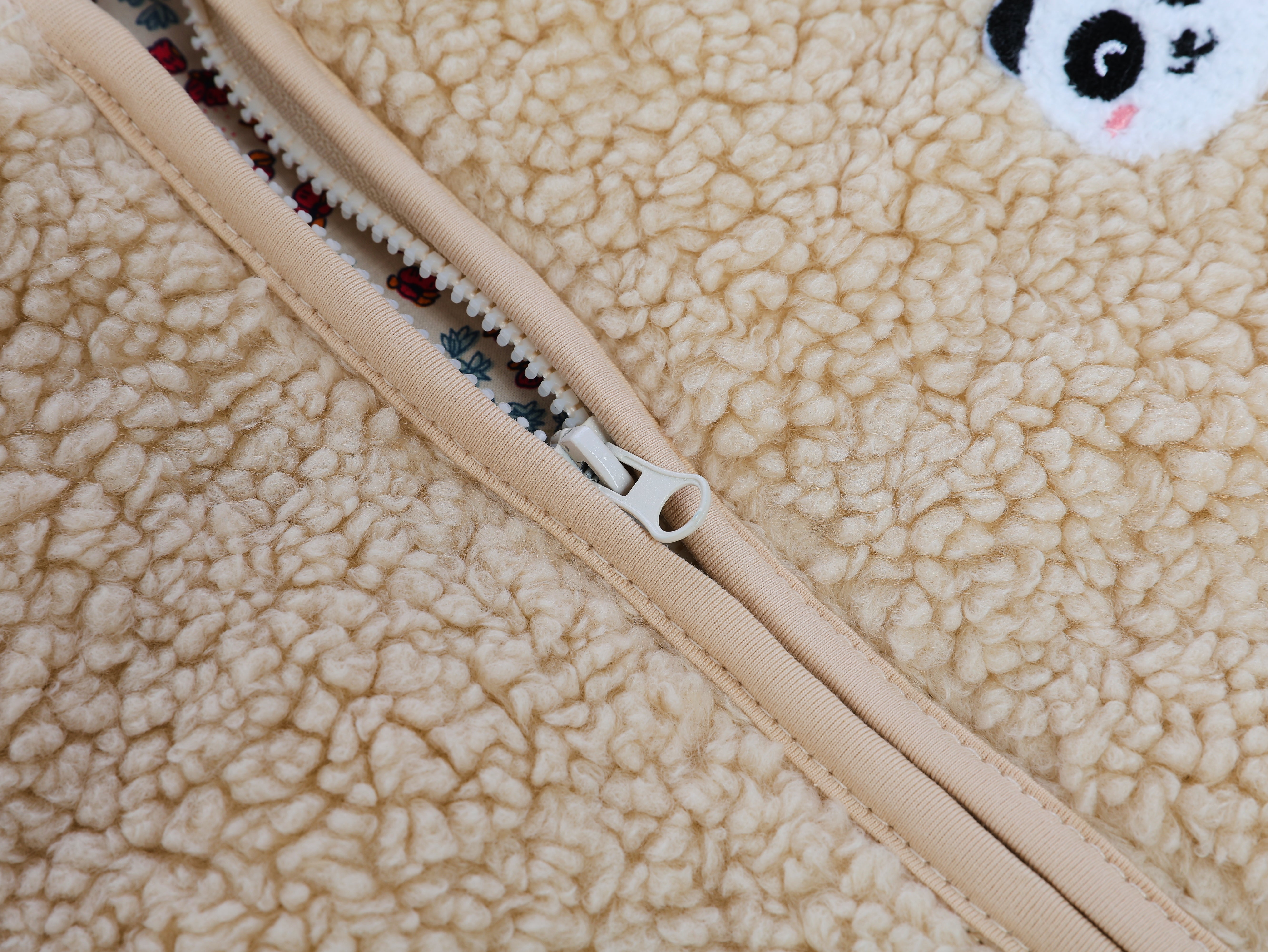 MyKids-USA Unisex Plush Hoodie Coat Outfit Wearing