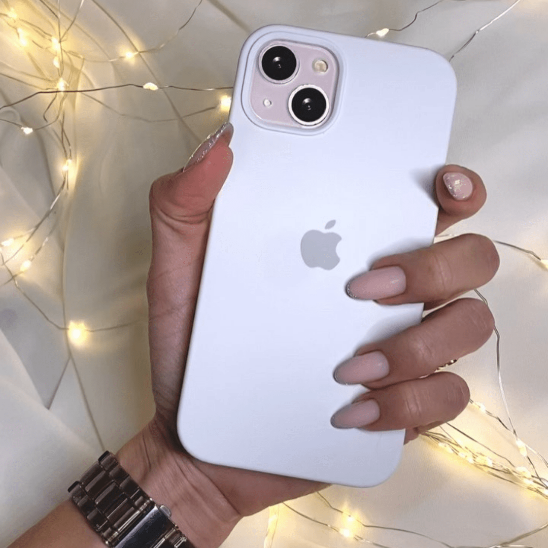 iPhone Silicone Case (White)