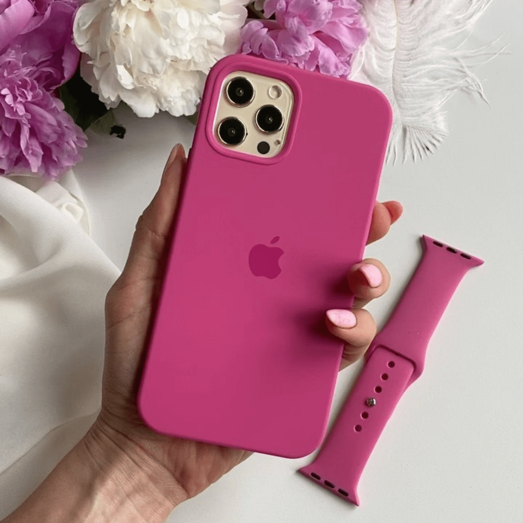 iPhone Silicone Case (Dragon Fruit)