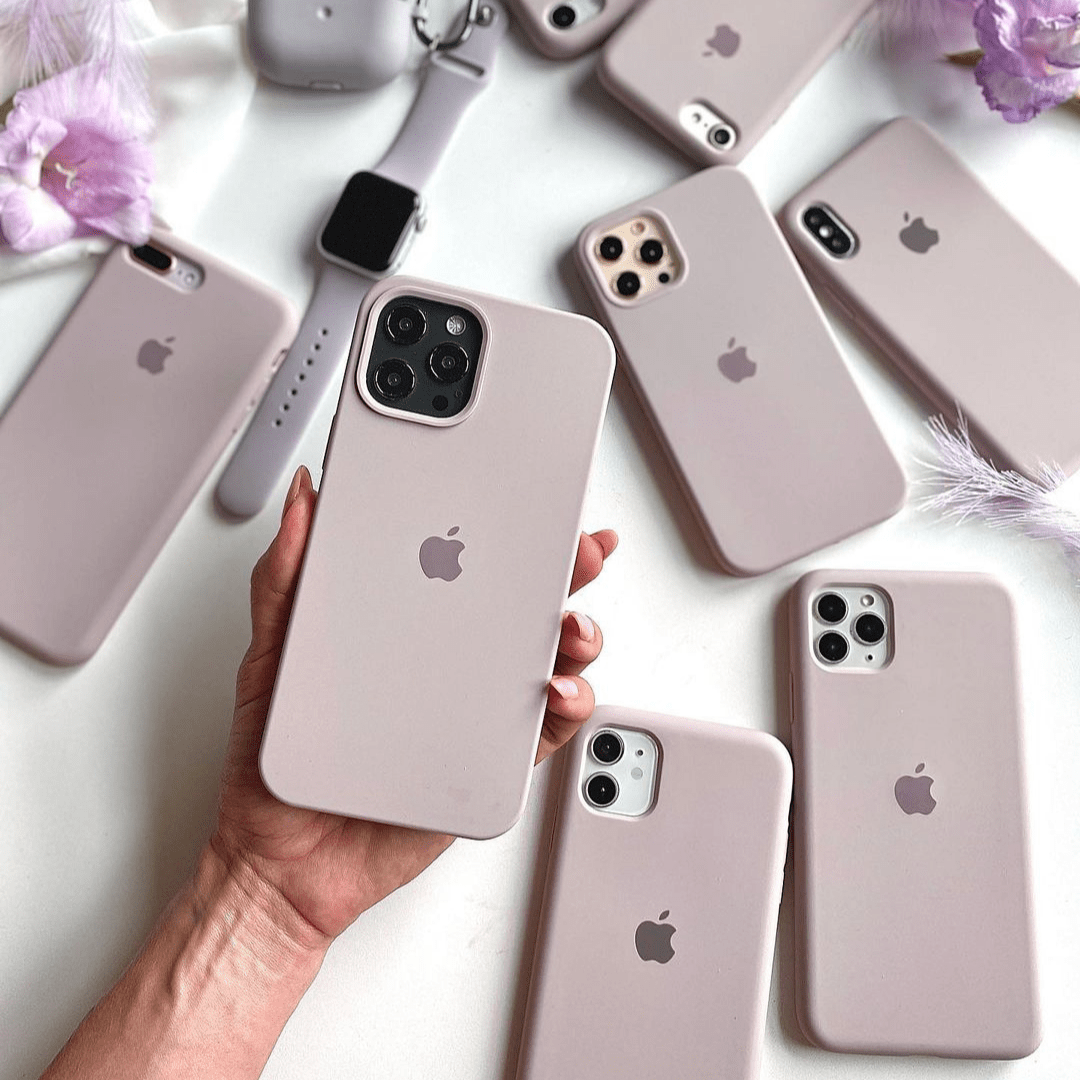 iPhone Silicone Case (Lavender)