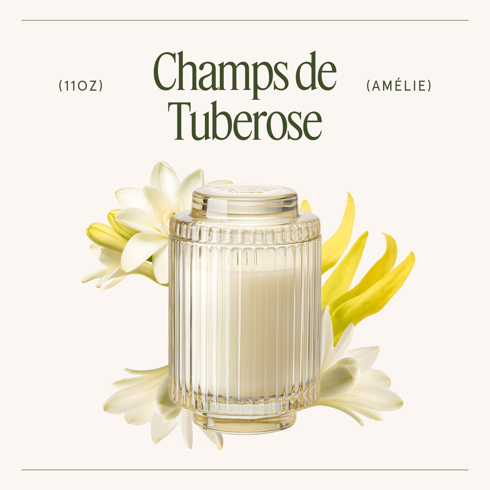 Amélie –  Champs de Tuberose Candle