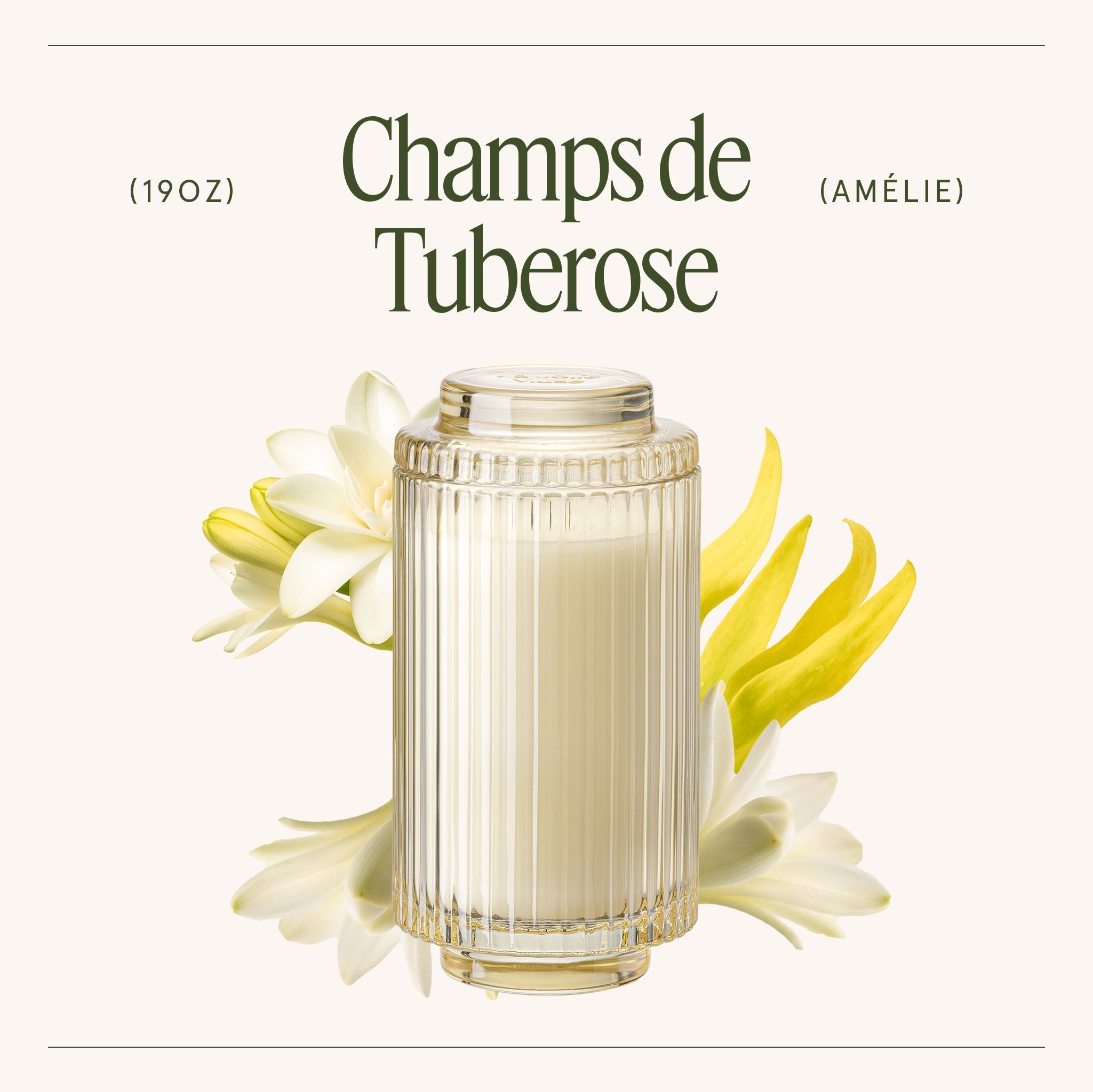 Amélie –  Champs de Tuberose Candle