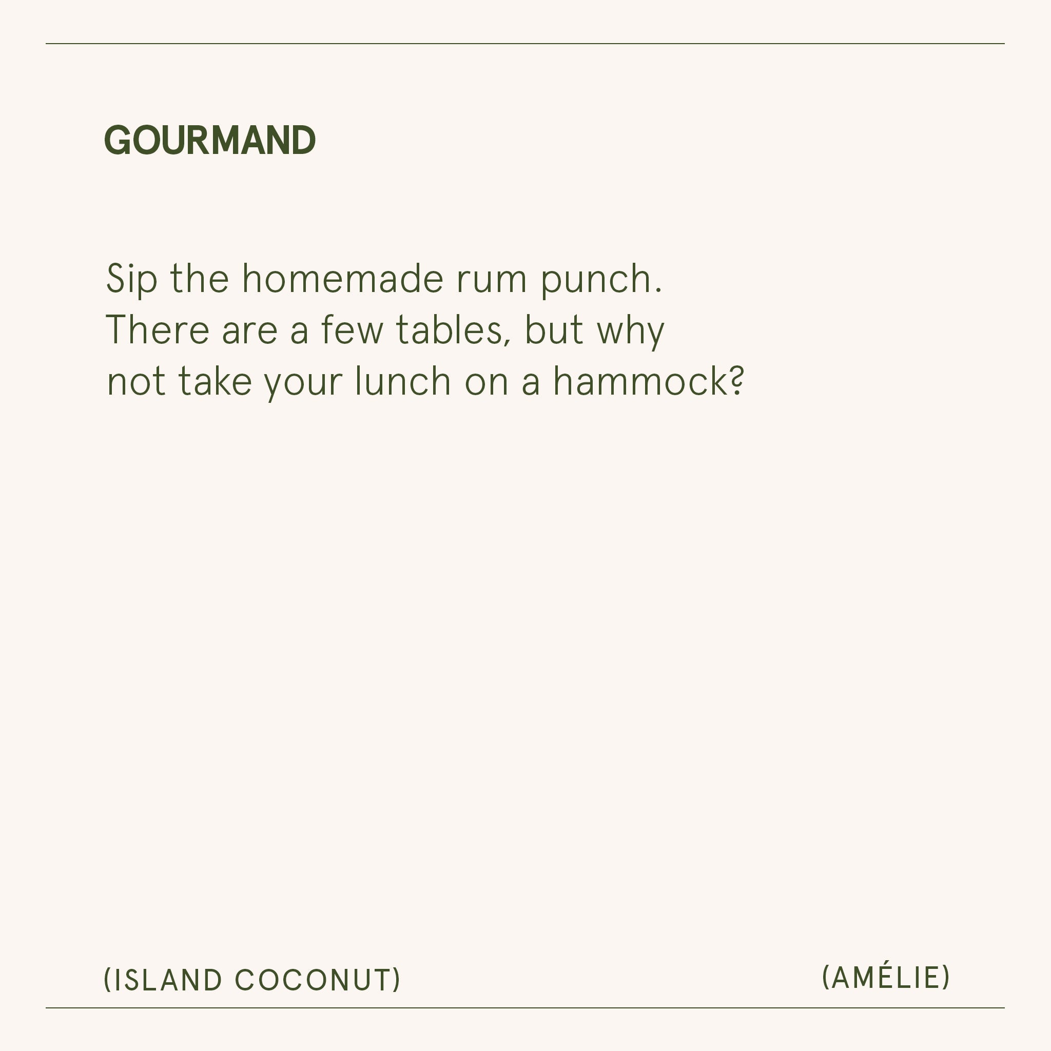 Amélie – Island Coconut Candle