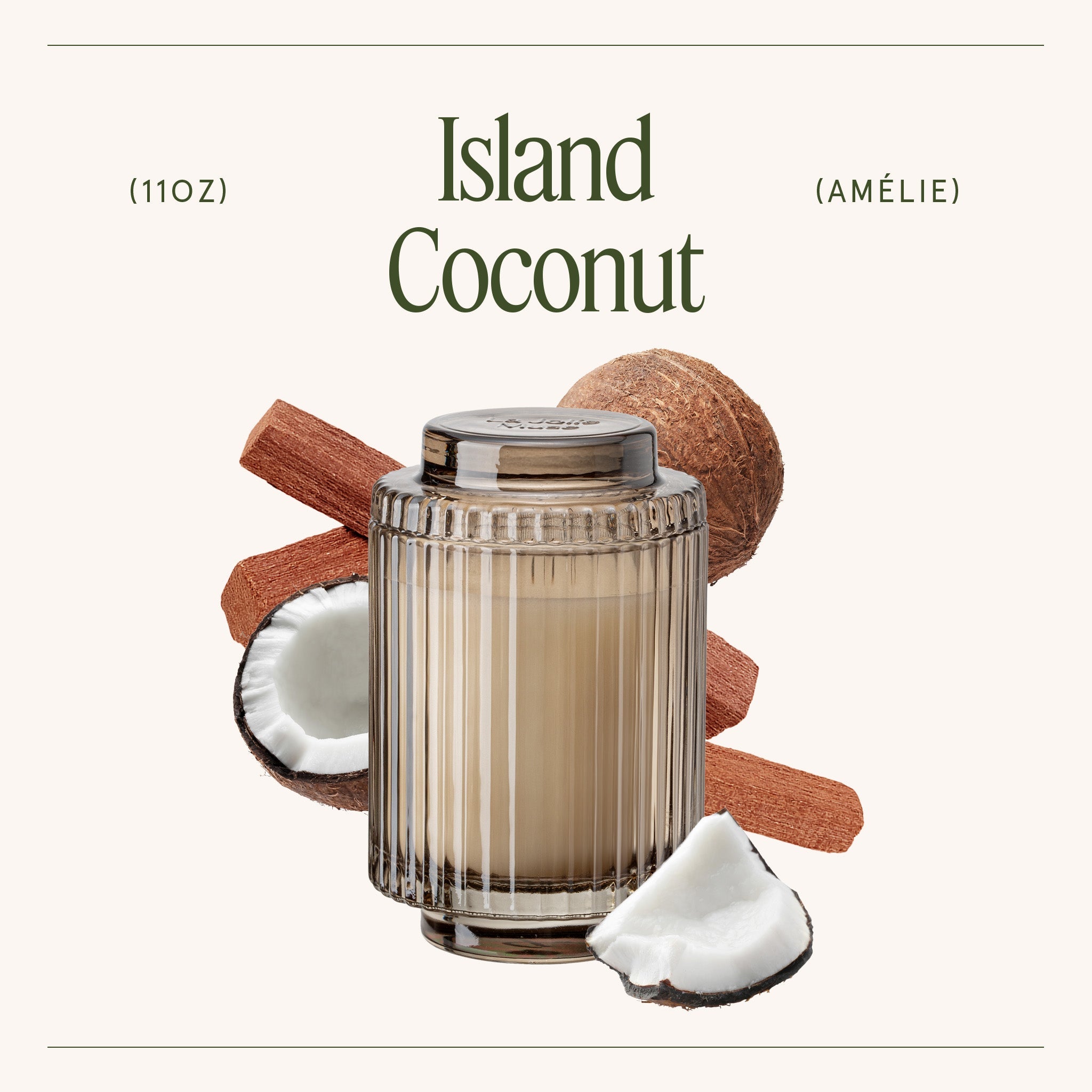 Amélie – Island Coconut Candle